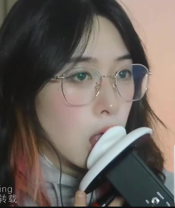 其实是椰子啦 ASMR福利F双耳摩擦弹舌配合